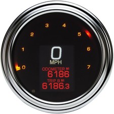 Dakota Digital Tank Speedometer - Chrome Bezel - 4.5 - 04-10 Mlx-2004 Dakota Digital Tank Speedometer - Chrome Bezel - 4.5 - 04-10 Mlx-2004