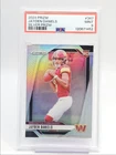 JAYDEN DANIELS 2024 PANINI PRIZM ROOKIE FOOTBALL SILVER A RC PSA 9 Q0004