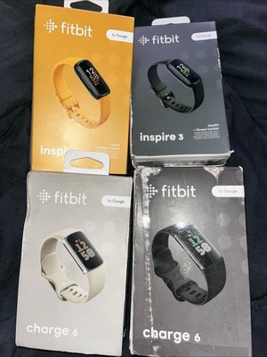 2 Fitbit Charge 6 s + 2 Inspire 3 s. !!BUNDLE!!