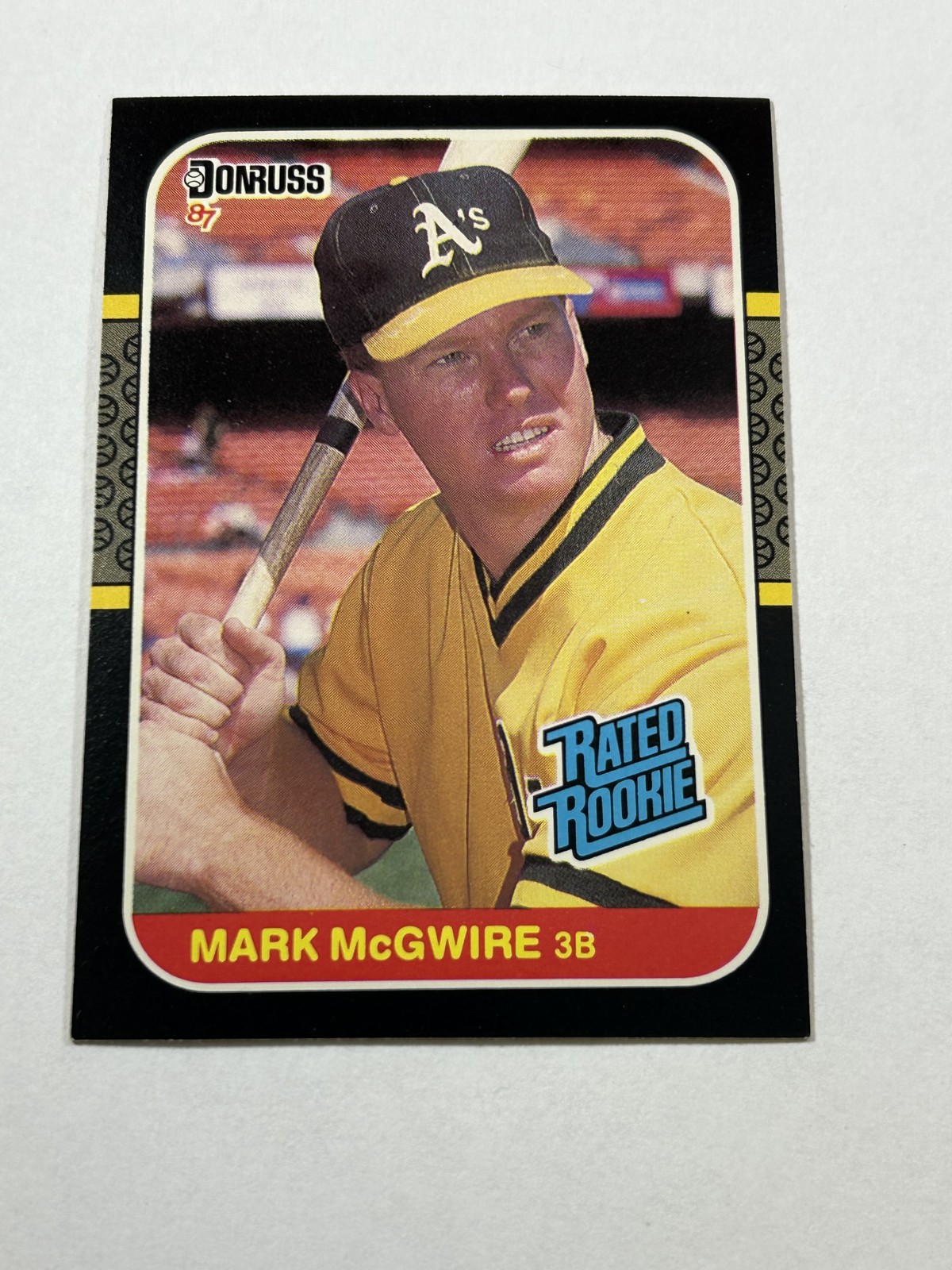 1987 Donruss - Rated Rookie Mark McGwire #46
