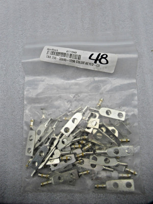 ABB Thomas Betts 256-30695-1298 Copper Compr Connector Color Code Yellow *48pc
