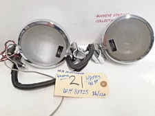 MHI Instruments Rumbel Road Motorcycle Speakers Handle Bar Mount UNTESTED