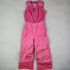 SPYDER Kids Girls Pink Size 4 Ski Bibs Overall Snow Pants 3D Thinsulate 