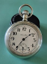 Great 1910 18s 21jw Hamilton "940" Railroad Pocket Watch.