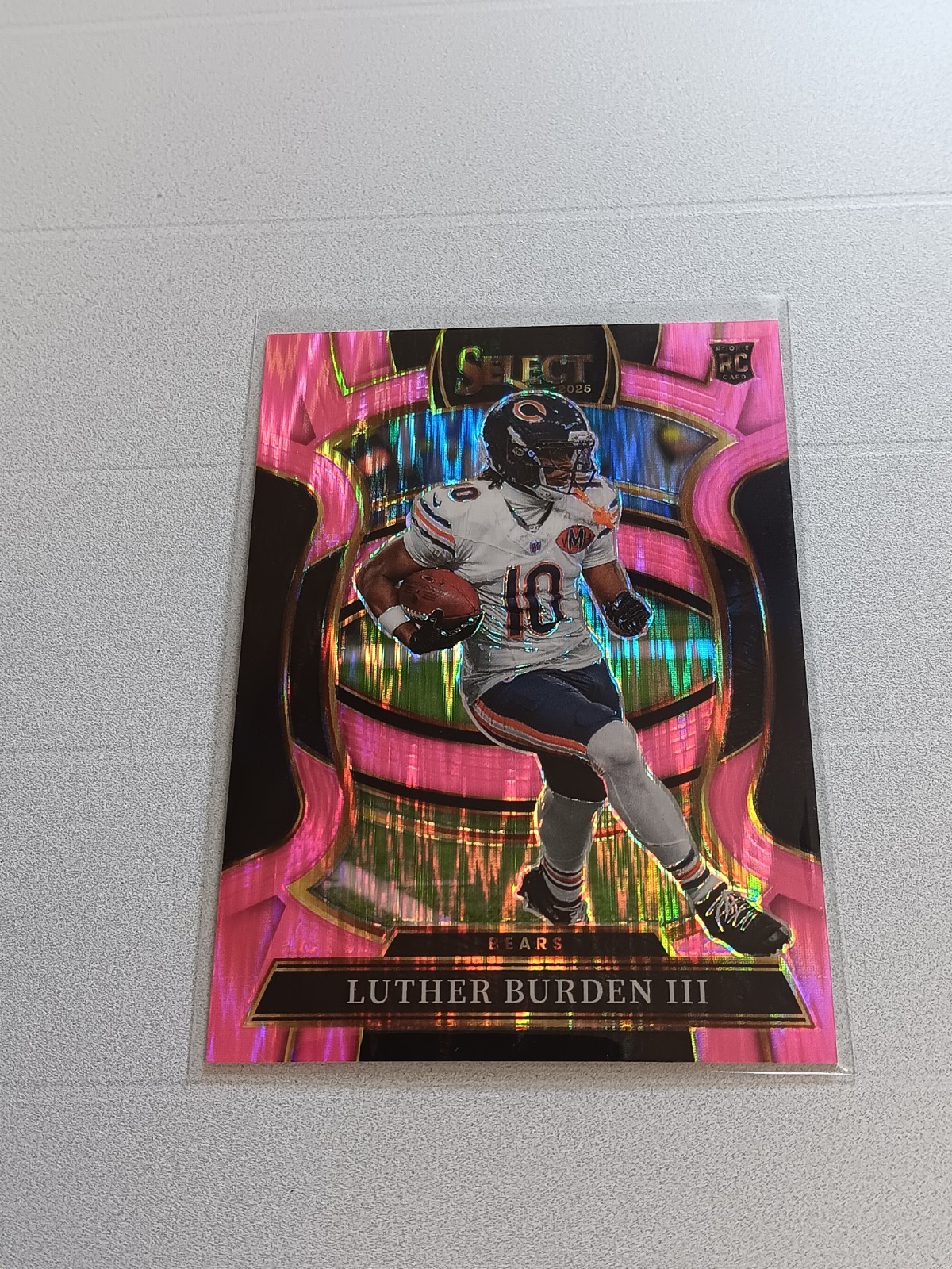 2025 Panini Select - Concourse Luther Burden #72 Pink Shock Prizm (RC)