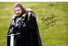 Sean Bean - Game of Thrones Signed Autographed 12 x 8 inch Photo with COA