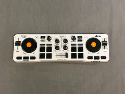 Hercules DJControl Mix Wireless Double Deck Controller - White