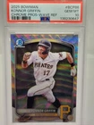 2025 Bowman - Chrome Prospects Konnor Griffin #BCP-86 Wave Refractor /350 (RC)