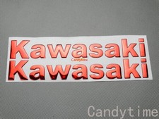 3D Motorrad Kraftstofftank Aufkleber Emblem Aufkleber Fit für Kawasaki Zubehör