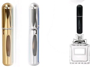 Refillable Perfume Atomizer 2pcs 5ML Travel Cologne Sprayer Portable Perfume NEW