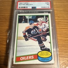 1980-81 Topps Wayne Gretzky #250. PSA 7. Near Mint. Fresh Slab. Beauty 2nd Year 