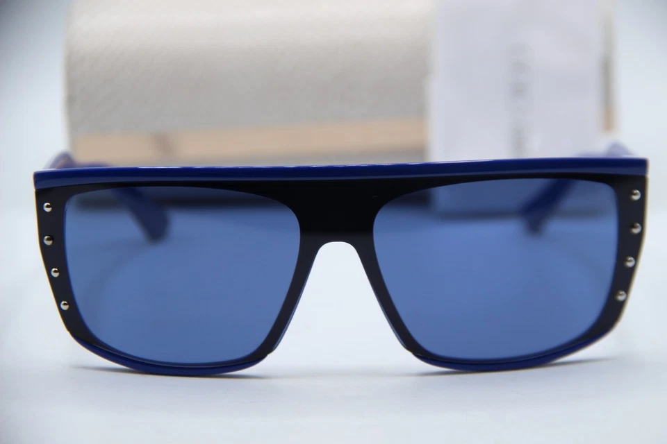 NUEVO JIMMY CHOO RYLAN/S PJPKU AZUL PLATA MONTURAS AUTÉNTICAS GAFAS DE SOL 140 MM Foto 2 de 4