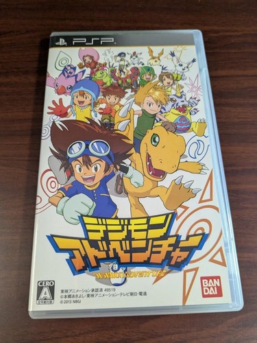 Digimon Adventure PSP Japan Version Sony PlayStation Portable Bandai Tested - Picture 1 of 3