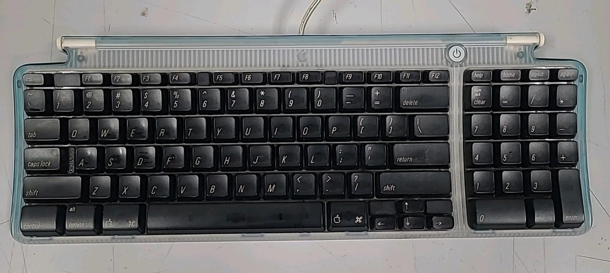 Apple Blue USB Computer Keyboards & Keypads for sale | eBay