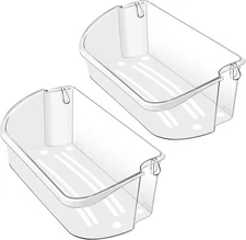 2 Pack Upgraded 240356402 Refrigerator Door Bin Replacement