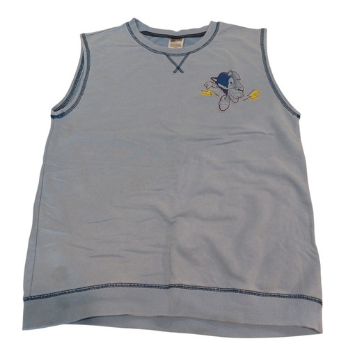 Sonic Boys Graphic Tank Blue Size 18 Flaws - Picture 2 of 7