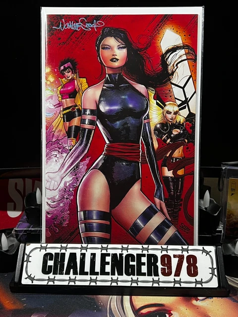 PSYLOCKE #2 SZERDY SIGNED VIRGIN w/ COA - X-MEN