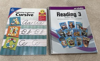 Abeka Reading 3 Answer Key & Cursive Practice Book