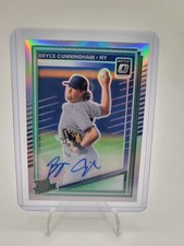 3025 Donruss Baseball Optic Rated Prospect Signatures Bryce Cunningham