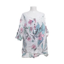 Piment Rouge Paris, Top, Größe: XL, Weiß/Mehrfarbig, Blumen, Damen #s1h