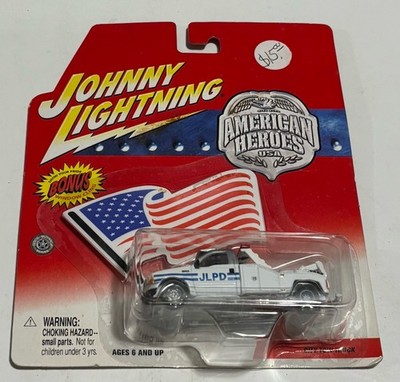 1:64 Johnny Lightning 1999 Ford F-550 JLPD NYPD Police Tow Truck Wrecker