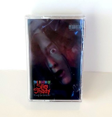 New/Sealed Limited Edition The Death of Slim Shady Red Translucent Cassette Tape