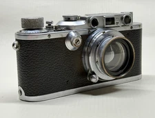 Vintage DRP 1934 Leica III w/ Ernst-Leitz Wetzlar Summar f 50mm 1:2 Lens