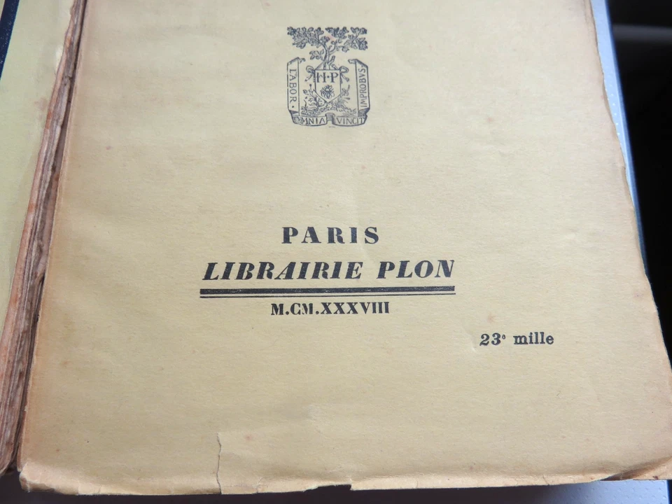 THREE BOOKS - IN THE FRENCH LANGUAGE by ROGER VERCEL & HENRY BORDEAUX PUB 1930's - Image 2 of 4