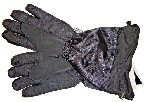 Guanti invernali alti ATTABOY WATERPROOF uomo nylon nero isolamento 40 gr taglia L-XL - Foto 2 di 7