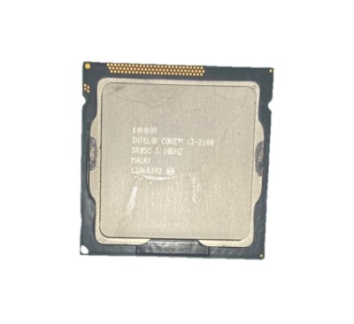 Intel Core i3-2100 3.10GHz Dual-Core 3MB LGA 1155 Processor P/N: SR05C Tested