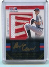 2017 Stars and Stripes 15U Black Gold Justin Campbell Gold Ink Auto Patch 10/10