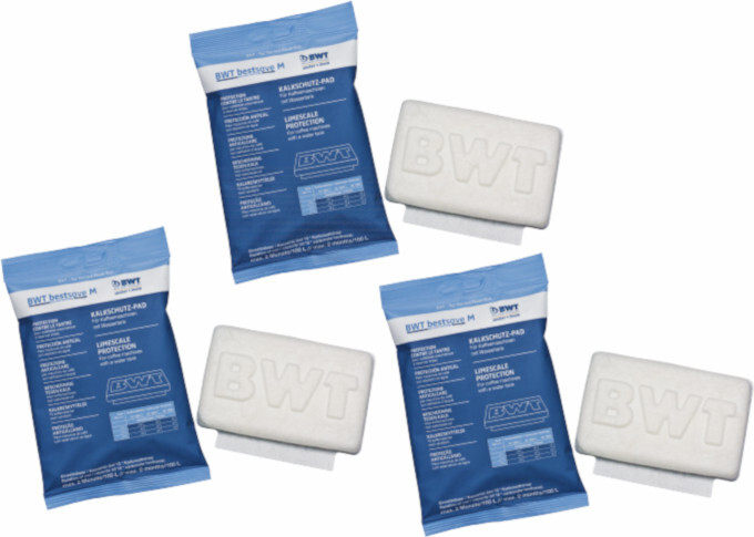 BWT bestsave M 3er Set Wasserfilter Pad Entkalker Kaffeemaschine KS10I00AOO