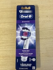 Oral-B 3D White replacement brush heads New in box 3 pack free shipping
