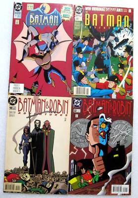 LOT - BATMAN ADVENTURES #11 #32 & BATMAN & ROBIN ADVENTURES #10 #22 DC COMIC