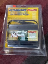 New in original blister pack 300 watt 12 volt DC to 120 Volt AC power inverter