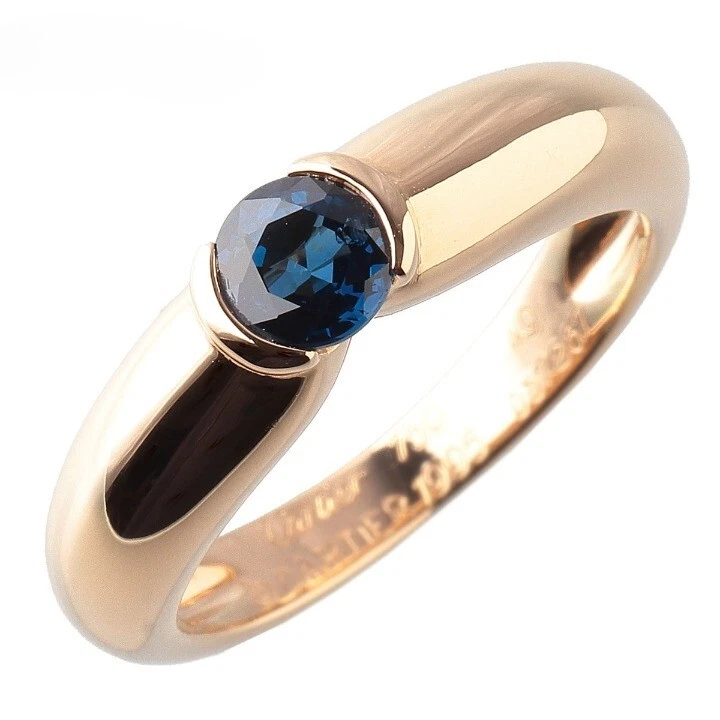 Vintage cartier top sapphire ring