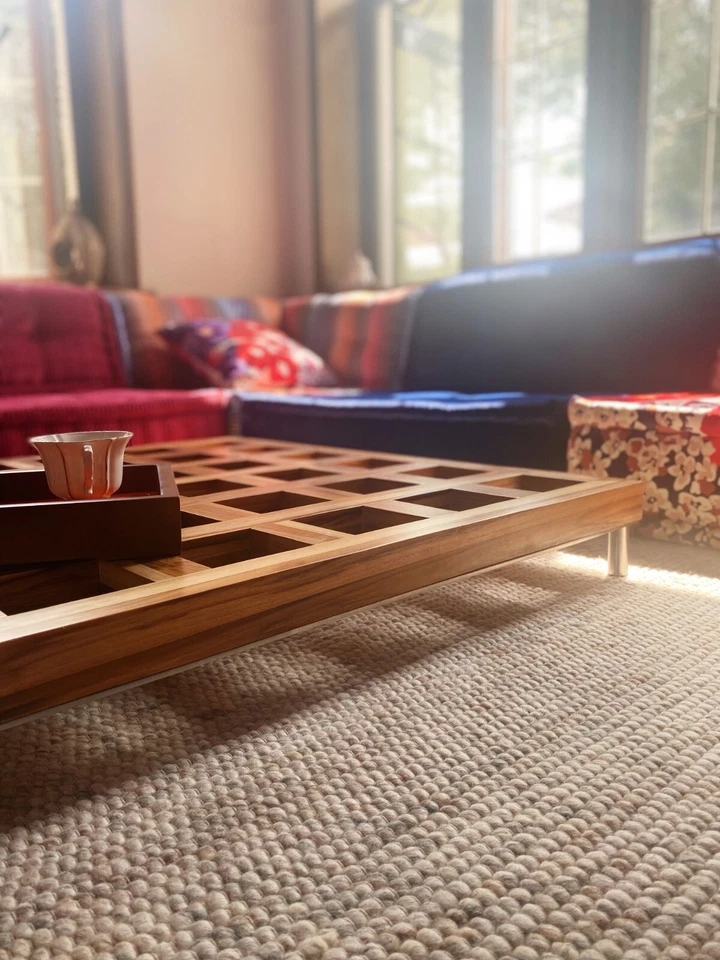 Teak Wood Base for Mah Jong Modular Daybed Sofa Couch Custom Outdoor Indoor - Image 2 of 4