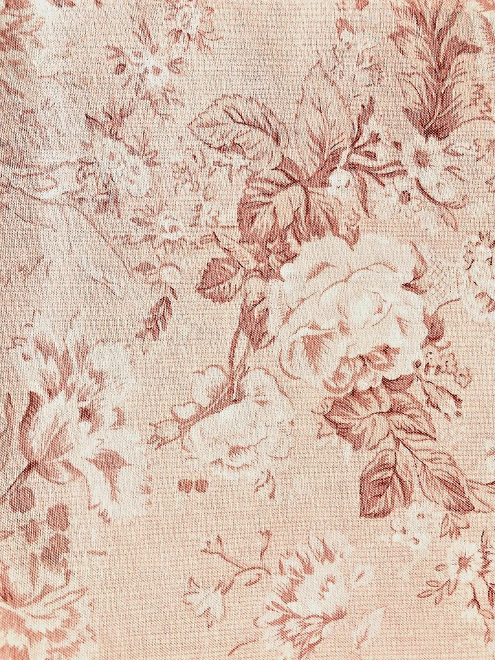 Yours Truly Eleanor Burns para Benartex tela rosa malva suave 108" de ancho por comprar Foto 4 de 4