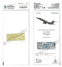 Microdesign 1/144 Tupolev Tu-134UBL Photo Etch Details Set