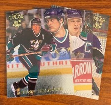 1996/97 Fleer Flair Ducks of Anaheim 3 Card Set