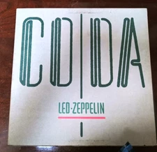 Led Zeppelin Coda Vintage Original 1982 Vinyl LP  EXCELLENT CONDITION MINT
