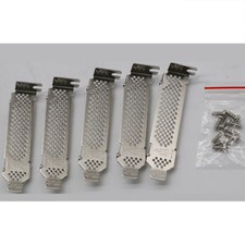 5PCS Low Profile Bracket for Intel 750 P3500 P3600 P3700 SSD M1015 M5014 M5015