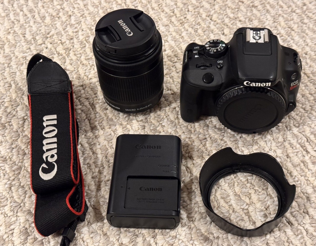Canon EOS Rebel SL1 18.0MP Digital SLR Camera with EF-S 18