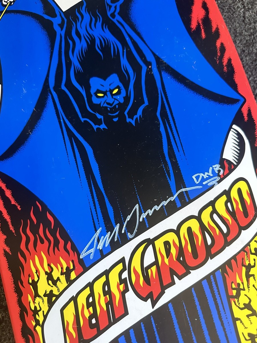 jeff grosso skateboard deck signed | eBay
