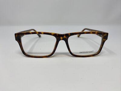 LIMITED EDITIONS Eyeglasses Frame MAVERICK 53-17-145 Tortoise Full Rim Y890