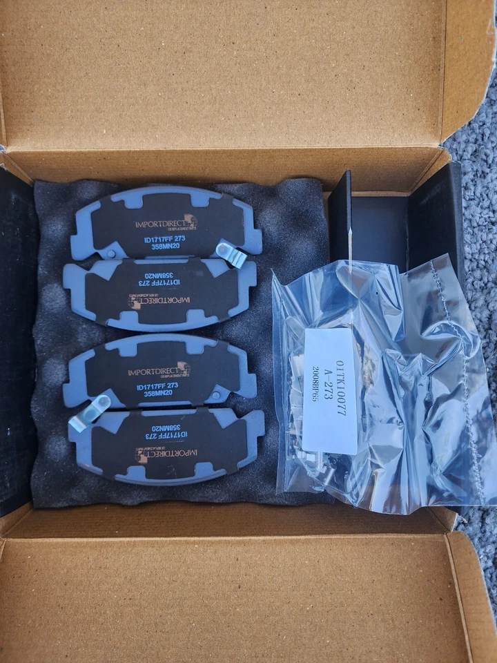 Import Direct Ceramic Brake Pads 1984-2000 Honda Accord, Civic, CRX - Image 3 of 4