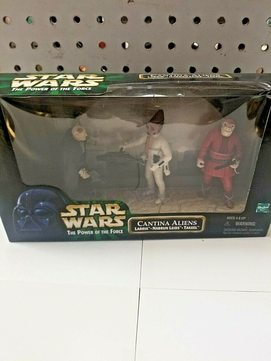 Cantina Aliens (3-Pack) , Star Wars : Power of the Force - 1998