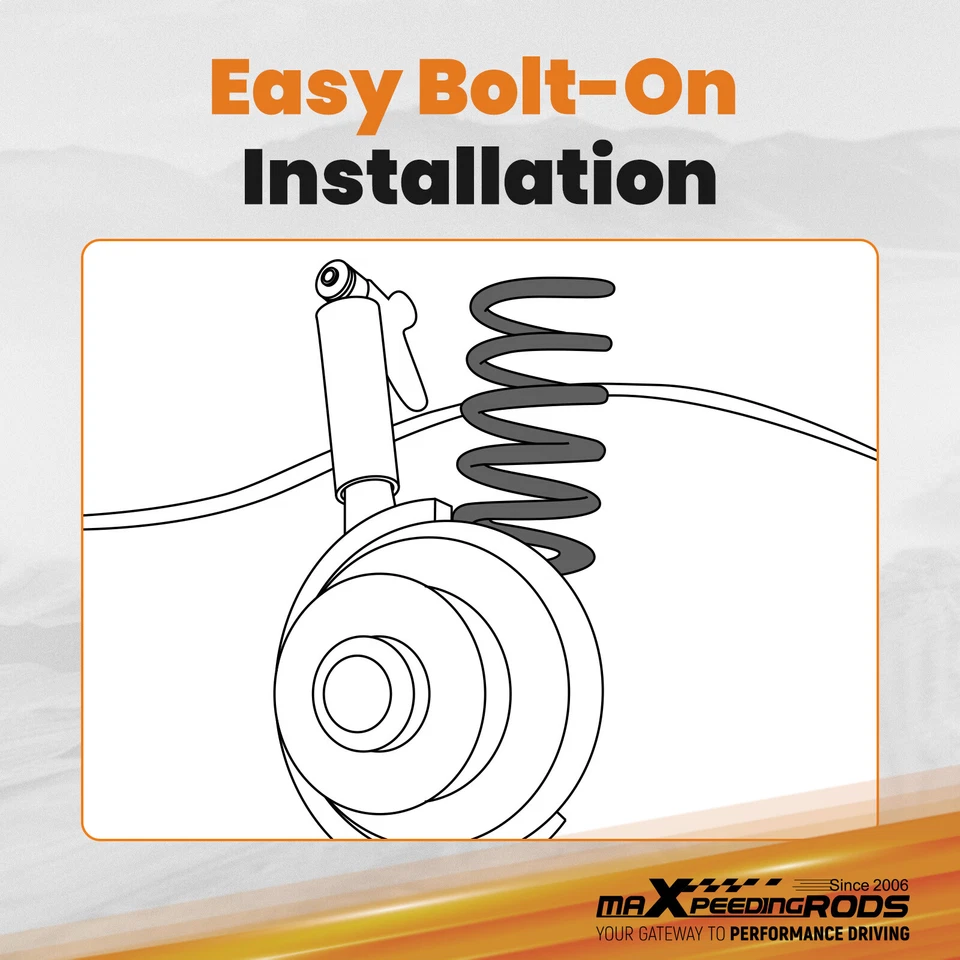 3" Drop Front Coils Lowering Springs For Ford F150 F-100 1980-1996 2WD - Image 4 of 4