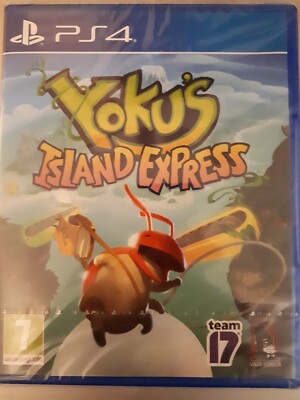 Yoku's Island Express PlayStation 4 Brandneu & Sealed 