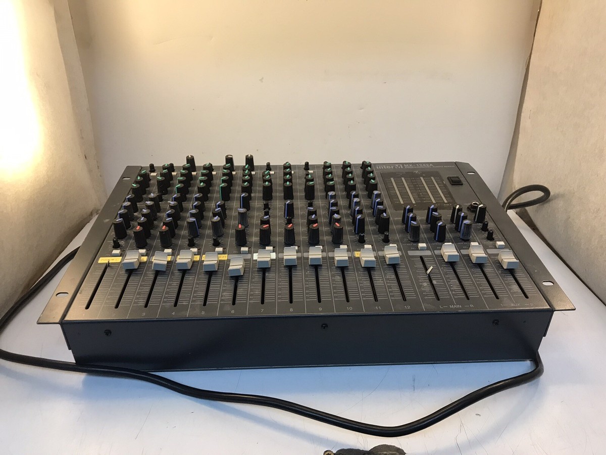 みよ InterM MX-1242A Professional Audio Mixer TESTED | eBay